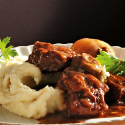 Rich beef and stout casserole