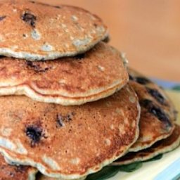 Rich Blueberry Buttermilk Pancakes