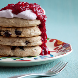 Ricki’s Fluffy Fruited Pancakes from Naturally Sweet and Gluten-Free