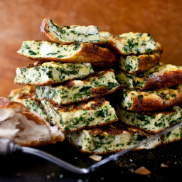 Ricotta and Spinach Frittata With Mint