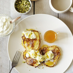 Ricotta Hotcakes with Spiced Orange Syrup