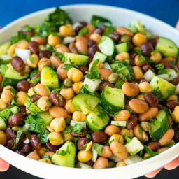 Ridiculously Easy Bean Salad