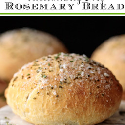 Ridiculously Easy Rosemary Bread