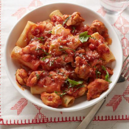 Rigatoni with Chicken Thighs