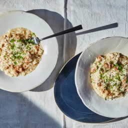 Risotto With Sausage and Parsley