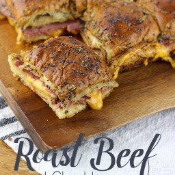 Roast Beef and Cheddar Sliders