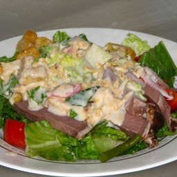 Roast Beef Dinner Salad