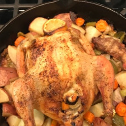 Roast Chicken and Vegetables Recipe