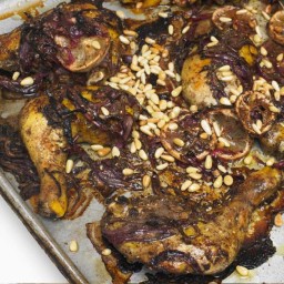 Roast chicken with sumac, za’atar and lemon