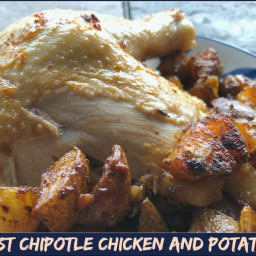 Roast Chipotle Chicken and Potatoes