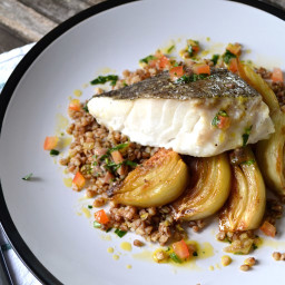 Roast Cod Loin Recipe with Fennell