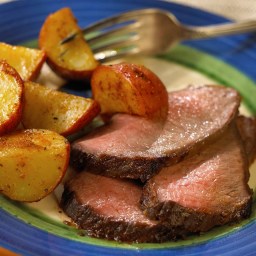 Roast with Spicy Potatoes