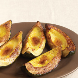 Roasted Acorn Squash with Cinnamon Butter