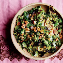 Roasted and Charred Broccoli with Peanuts