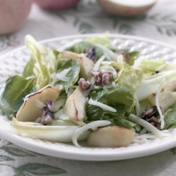 Roasted Apple and Cheddar Salad