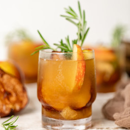 Roasted Apple Pear Mocktail