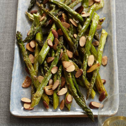 Roasted Asparagus with Almonds