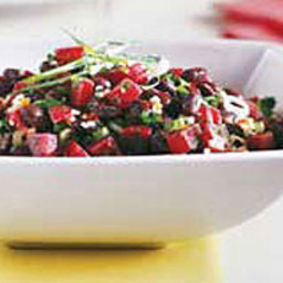 Roasted Beet and Bean Salad Recipe