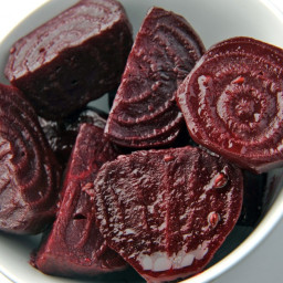 Roasted Beets With Anise, Cinnamon and Orange Juice