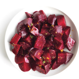 Roasted Beets with Orange and Thyme