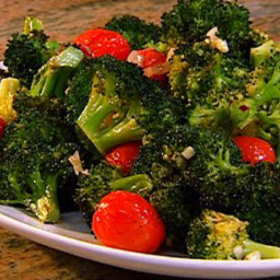 Roasted Broccoli with Cherry Tomatoes