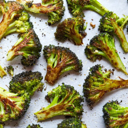 Roasted Broccoli With Vinegar-Mustard Glaze