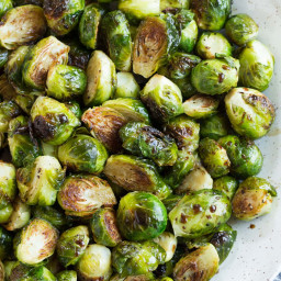 Roasted Brussels Sprouts with Balsamic Vinegar and Honey