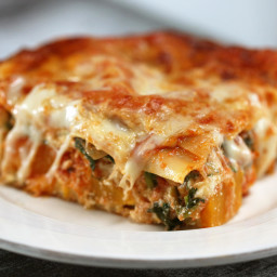 Roasted Butternut Squash-and-Spinach Lasagna