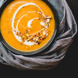 Roasted Butternut Squash Soup (Paleo, Dairy-Free)