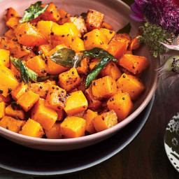 Roasted Butternut Squash with Curry Leaves Recipe