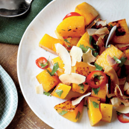 Roasted Butternut Squash with Coconut and Chile