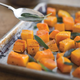 Roasted Butternut Squash with Brown Butter and Sage