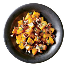 Roasted Butternut Squash with Pecans and Sage