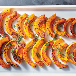 Roasted Butternut with Sage and Thyme