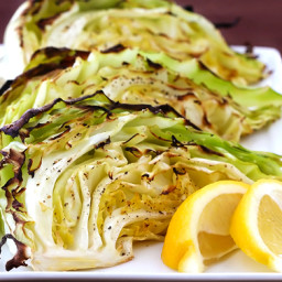 Roasted Cabbage Wedges