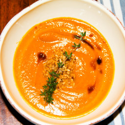Roasted Carrot and Fennel Soup