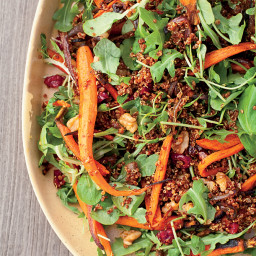 Roasted Carrot and Red Quinoa Salad Recipe