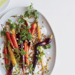 Roasted Carrots with Caraway and Coriander