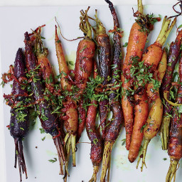 Roasted Carrots with Carrot Top Gremolata