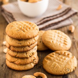 Roasted Cashew Butter Cookies