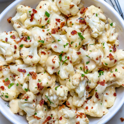 Roasted Cauli N’ Cheese (Low Carb!)