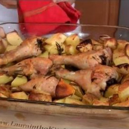 Roasted Chicken and Potatoes Recipe