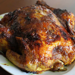 Roasted Chicken With Curry Rub Recipe