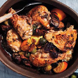 Roasted Chicken with Dates, Citrus, and Olives Recipe