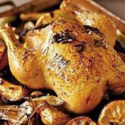 Roasted Chicken with Fennel and Lemon