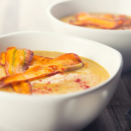 Roasted Curried Parsnip Soup