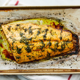 Roasted Dill Salmon