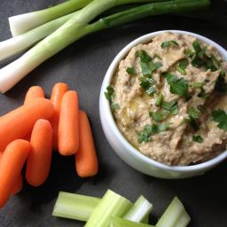 Roasted Eggplant and White Bean Dip