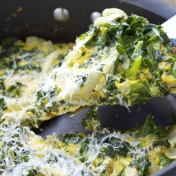 Roasted Fennel and Kale Frittata