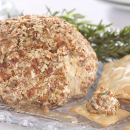Roasted Garlic and Onion Cheese Ball